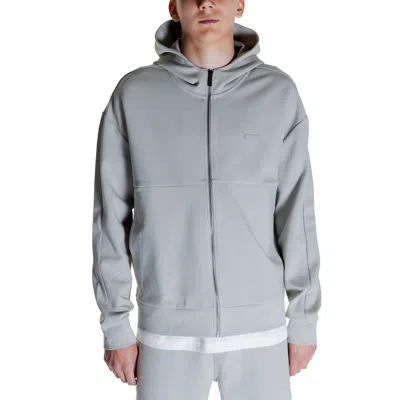 CALVIN KLEIN GRAY COTTON SWEATER