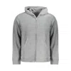 Calvin Klein Gray Polyester Sweater In Gray
