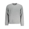 Calvin Klein Gray Polyester Sweater In Gray
