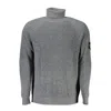 CALVIN KLEIN GRAY WOOL SHIRT