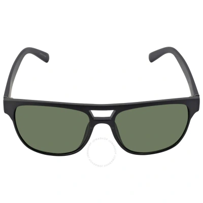 Calvin Klein Green Browline Men's Sunglasses Ck20523s 001 55 In Black