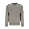Calvin Klein Green Cotton Sweater In Green