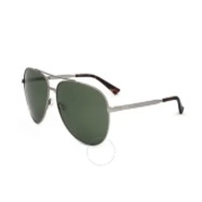 Calvin Klein Green Pilot Men's Sunglasses Ck22124s 051 63