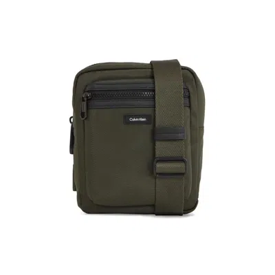 Calvin Klein Green Recycled Polyester Messenger Men's Bag