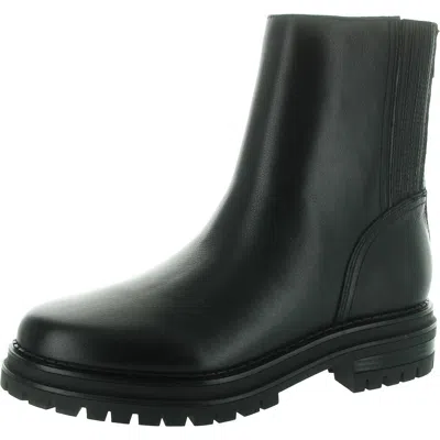 CALVIN KLEIN GREG WOMENS SUEDE SOLID MID-CALF BOOTS