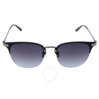 Calvin Klein Grey Gradient Cat Eye Unisex Sunglasses Ck20113sk 009 65 In Blue