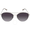 Calvin Klein Grey Gradient Pilot Ladies Sunglasses Ck20121s 045 57 In Grey