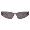 Calvin Klein Grey Irregular Unisex Sunglasses Ck24534s 970 54 In Gray
