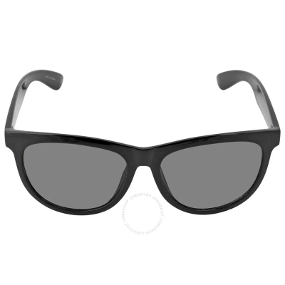 Calvin Klein Grey Oval Men's Sunglasses Ck19567s 001 56 In Black / Grey