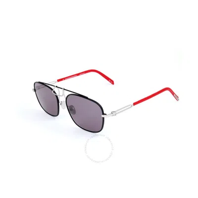 Calvin Klein Grey Pilot Men's Sunglasses Cknyc1810s 001 52 In Multi