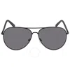 Calvin Klein Grey Pilot Unisex Sunglasses Ck19314s 001 60 In Grey
