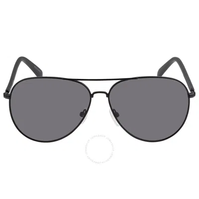 Calvin Klein Grey Pilot Unisex Sunglasses Ck19314s 001 60