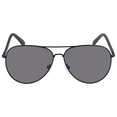 Calvin Klein Grey Pilot Unisex Sunglasses Ck19314s 001 60 In Multi