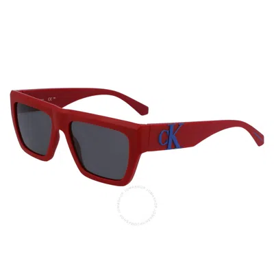 Calvin Klein Grey Square Men's Sunglasses Ckj23653s 600 55