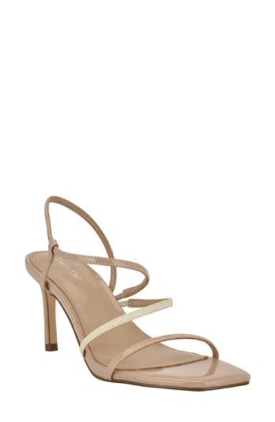 Calvin Klein Hadlee Sandal In Light Natural