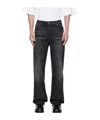 Calvin Klein Black Halo Jeans In Black
