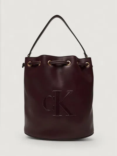 Calvin Klein Handbag  Woman Color Burgundy