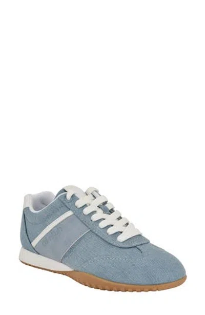 Calvin Klein Harlian Sneaker In Medium Blue Denim