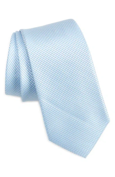 Calvin Klein Harper Unsolid Tie In Blue