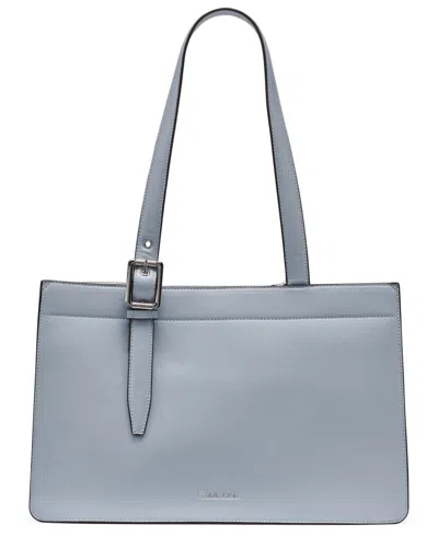 Calvin Klein Havana Tote Bag In Blue