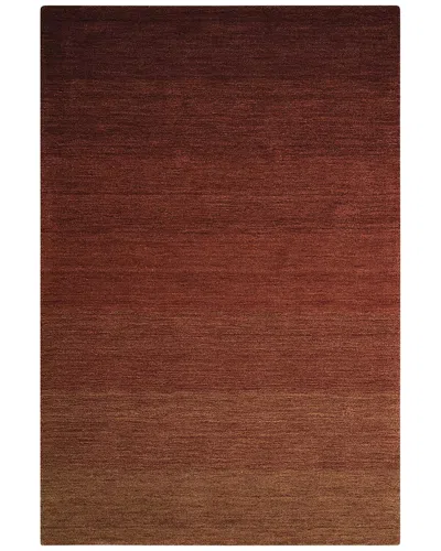 Calvin Klein Haze Indoor Wool Area Rug In Brown