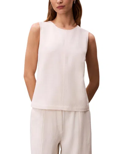 Calvin Klein Heavy Textured Top In White