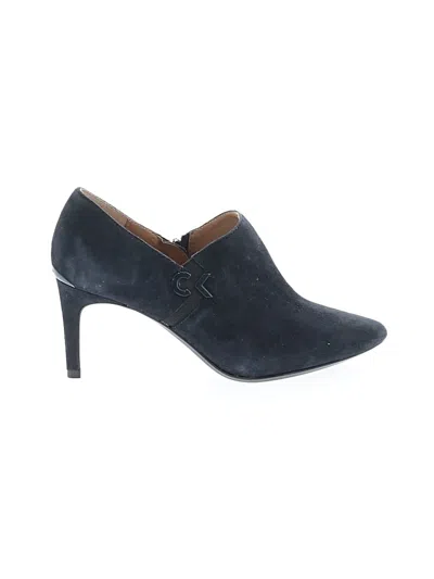 Pre-owned Calvin Klein Heels In Blue