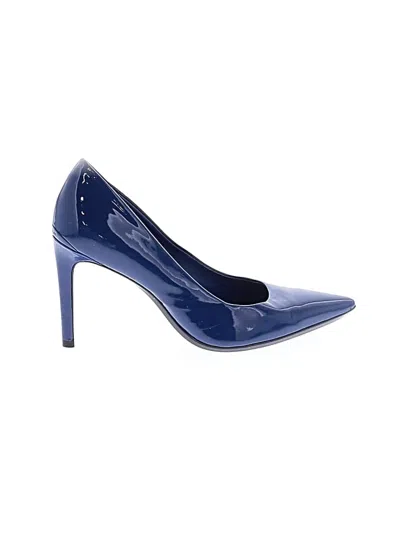 Pre-owned Calvin Klein Heels In Blue