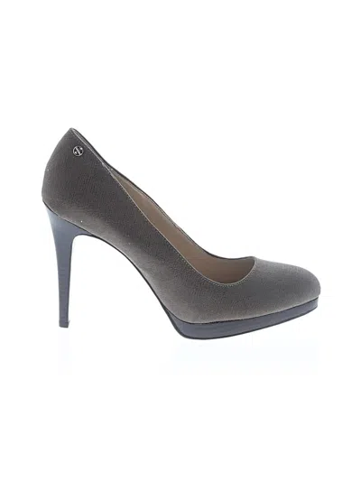 Pre-owned Calvin Klein Heels In Brown