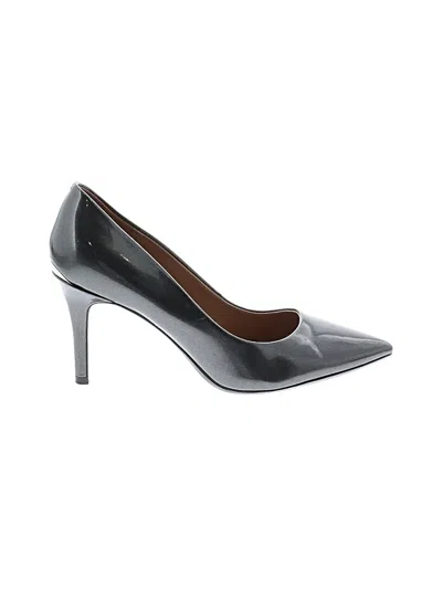 Pre-owned Calvin Klein Heels In Gray