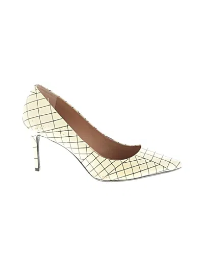 Pre-owned Calvin Klein Heels In Ivory