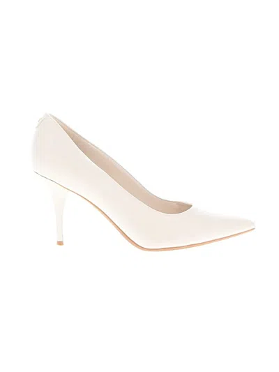 Pre-owned Calvin Klein Heels In Ivory