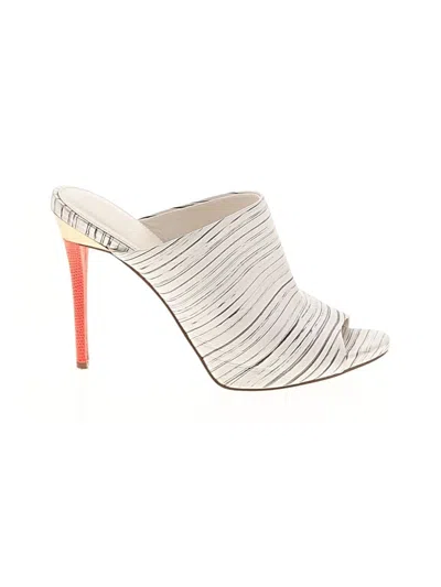 Pre-owned Calvin Klein Heels In Silver