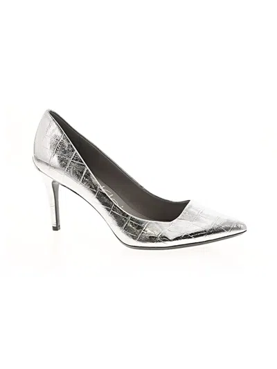 Pre-owned Calvin Klein Heels In Silver