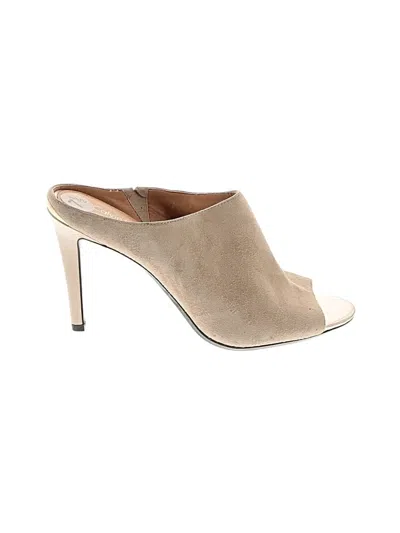 Pre-owned Calvin Klein Heels In Tan