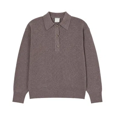 Pre-owned Calvin Klein Helga Polo 'beluga' | Grey | Women's Size S
