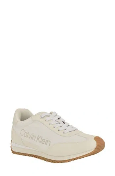 Calvin Klein Henlea Sneaker In Ivory 150