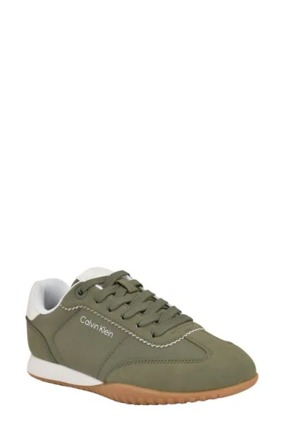 Calvin Klein Hennie Trainer In Green