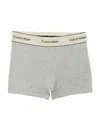 Calvin Klein Heritage Cotton Stretch Boxer Briefs In Gray