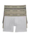 Calvin Klein Heritage Stretch Boxer Briefs, Pack Of 3 In Multi
