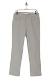 Calvin Klein Hi-stretch Tech 5-pocket Slim Pants In Drizzle