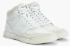 Calvin Klein High Neck Shoes In Bianco
