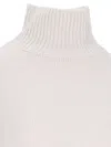 Calvin Klein Ribbed-knit Wool Jumper In Yah Egret