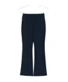 Calvin Klein Straight Pant Flared Leg In Blue