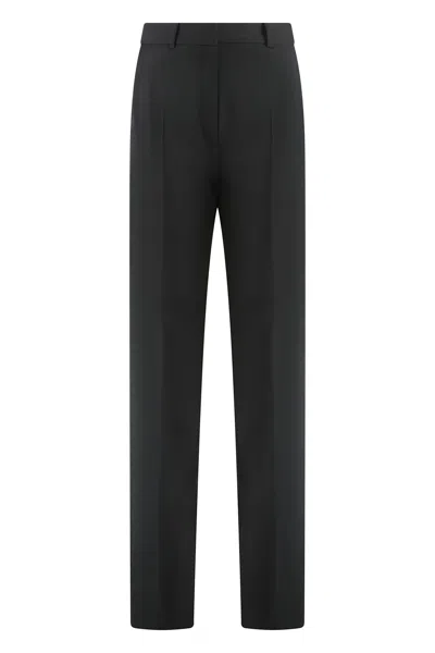 CALVIN KLEIN HIGH-WAIST WIDE-LEG TROUSERS