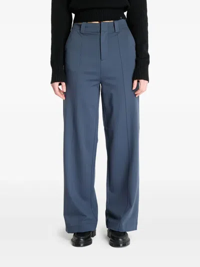 Calvin Klein Hose Mit Hohem Bund In Blue