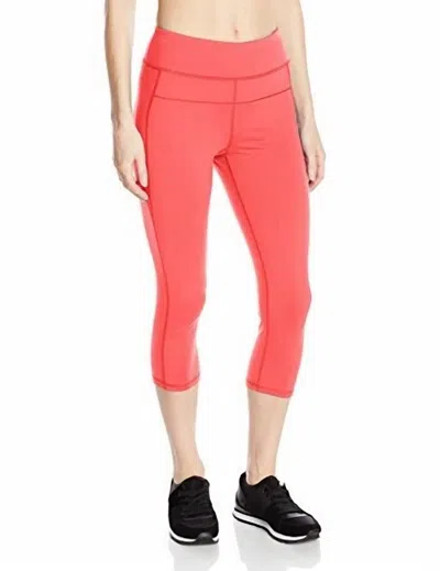 Calvin Klein High-waisted Cropped Leggings In Posey In Multi