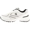 Calvin Klein Hike Runner Mesh Trainers White In Multi