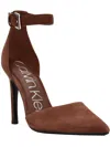 Calvin Klein Hilda Womens Buckle Ankle Strap Dress Heels In Multi