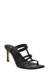 Calvin Klein Hiledy Caged Sandal In Black
